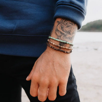 Pineapple Island Beaded Beach Bracelet
