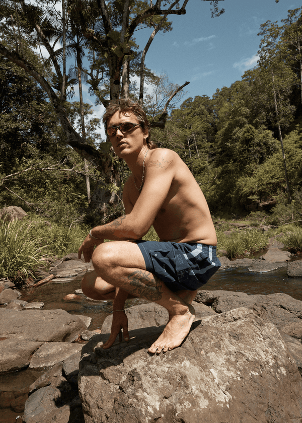 AFENDS House Related Cargo Swim Short 20"