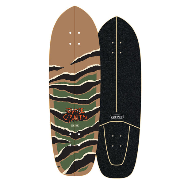 Carver Skateboards - 33.5" JOB Camo Tiger - Deck Only