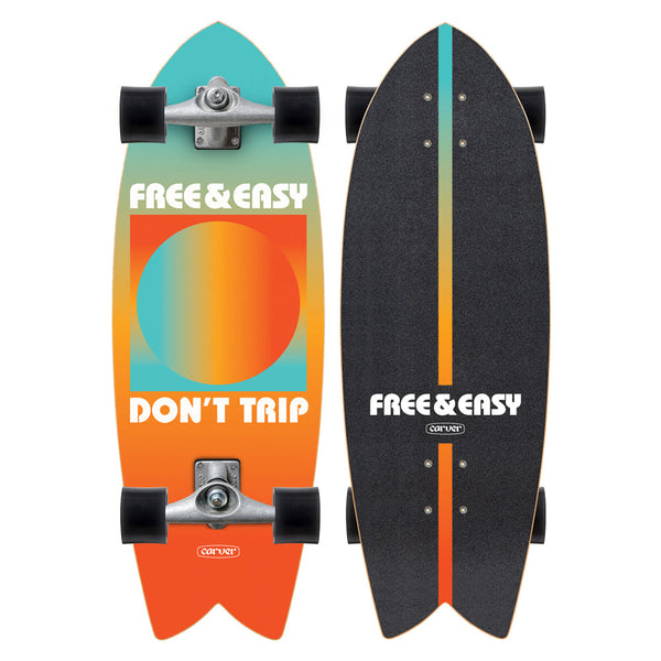 Carver Skateboards - 29.25" Free & Easy Gradient Sun - CX Complete