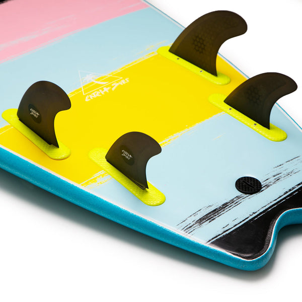 Catch Surf - Ultra Hi-Perf Quad Fin Kit - Black
