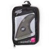 Catch Surf - Ultra Hi-Perf Tri Fin Kit - Black