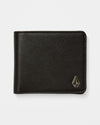 Volcom Slim Stone Wallet - Black