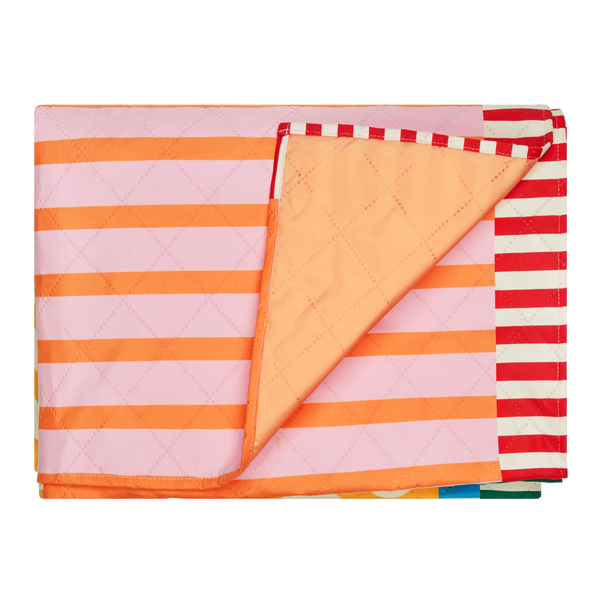 Stripe Up Your Life Picnic Blanket