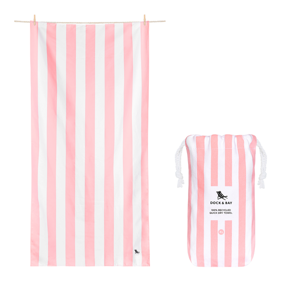 XL Malibu Pink Beach Towel