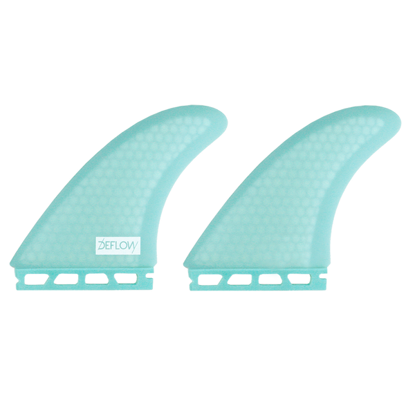 Deflow Duette core twin fins