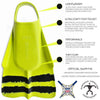 DaFin Fins - Slyde - Yellow & Black