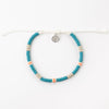 Pineapple Island Bracelet FIM-012 with colorful beads and charm.