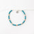 Pineapple Island Bracelet FIM-012 with colorful beads and charm.
