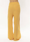 Back view of Sisstrevolution Warm Sand Pant in ginger color, featuring a relaxed fit.