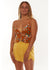 Sisstrevolution Carmel Woven ladies top with floral print and button details.