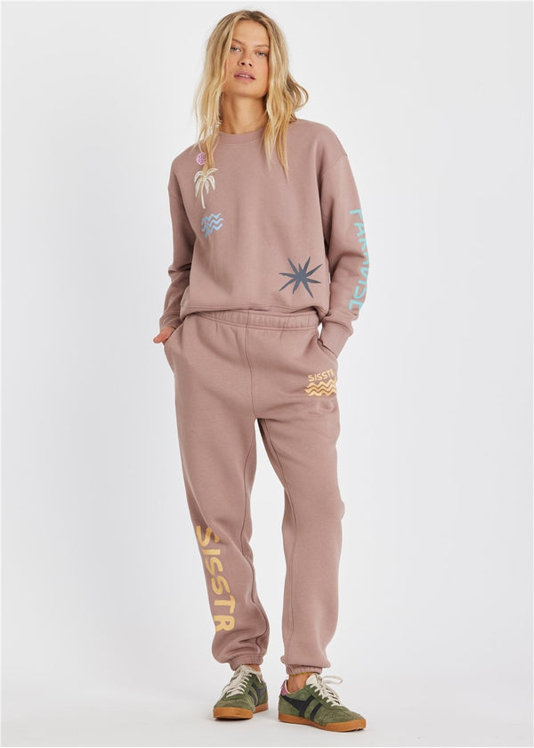 Sisstr Surf Long Sleeve Fleece Crew
