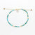 Pineapple Island Giada Cinta Pearl Beaded Surf Anklet