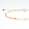 Pineapple Island Giada Cinta Pearl Beaded Surf Anklet