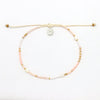 Pineapple Island Giada Cinta Pearl Beaded Surf Anklet