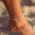 Pineapple Island Giada Melati Shell Beaded Anklet