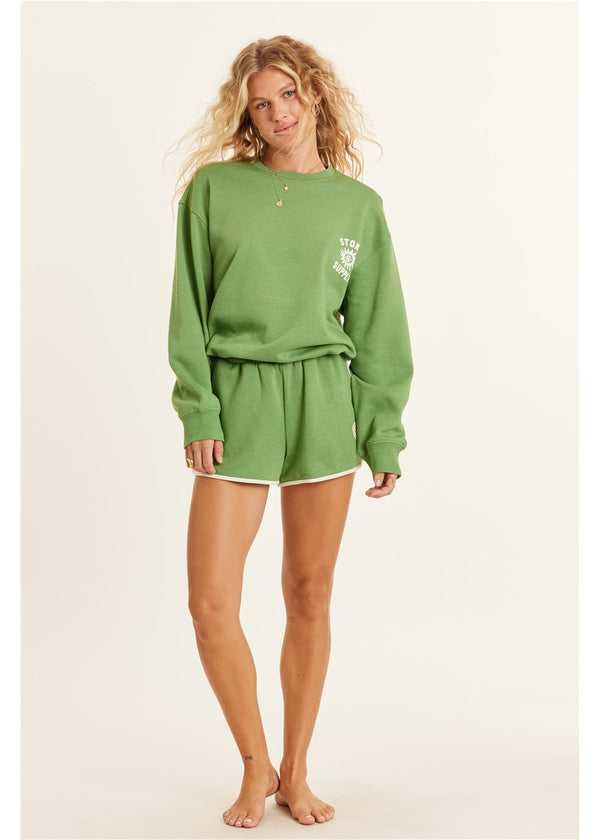 Sisstr Lucia Long Sleeve Fleece Crew