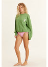 Sisstr Lucia Long Sleeve Fleece Crew