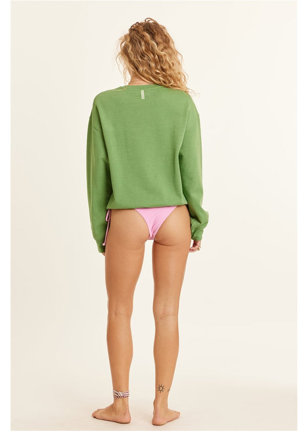 Sisstr Lucia Long Sleeve Fleece Crew