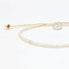 Pineapple Island Ka'anapali Frosted Glass Beaded Bracelet