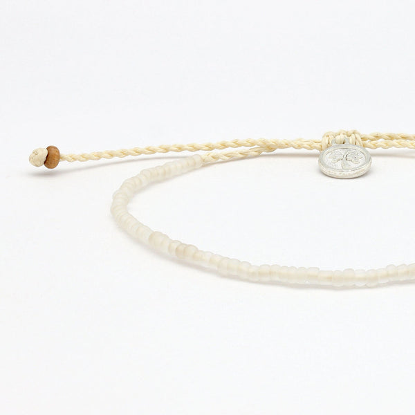 Pineapple Island Ka'anapali Frosted Glass Beaded Bracelet