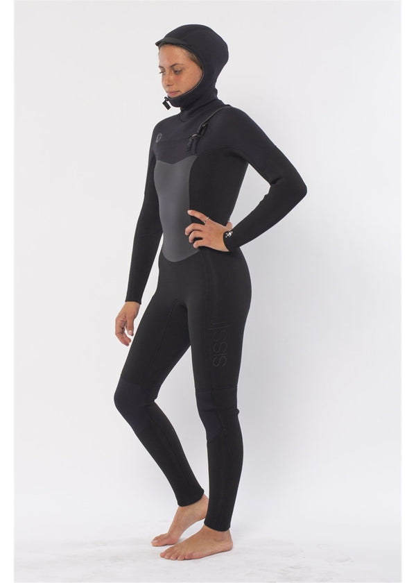 Sisstr 7 seas 5/4 Hooded Chest Zip Wetsuit
