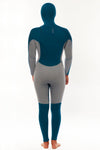 Sisstrevolution My seas 5/4 Hooded Chest Zip Full Wetsuits