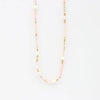 Pineapple Island Giada Cinta Pearl Beaded Surf Necklace - Pink