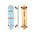 Hamboards - 45" The Huntington Hop - Light Blue/Red/White