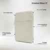 INCASE Crosstown Sleeve with Woolenex for 14-inch Laptop - Limestone