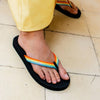 Indosole - Womens Flip Flops - Easy Living Lite - Rainbow