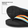 Indosole - Womens Flip Flops - Easy Living - Rainbow