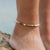 Pineapple Island Kauai Puka Shell & Pearl Anklet