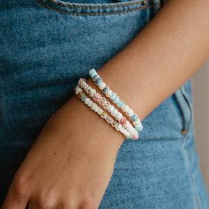 Pineapple Island Mount Rinjani Surfer Bracelet - Coral