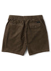 Vissla No See Ums Cord Eco 17" Elastic Walkshort in Dark Earth, view 2
