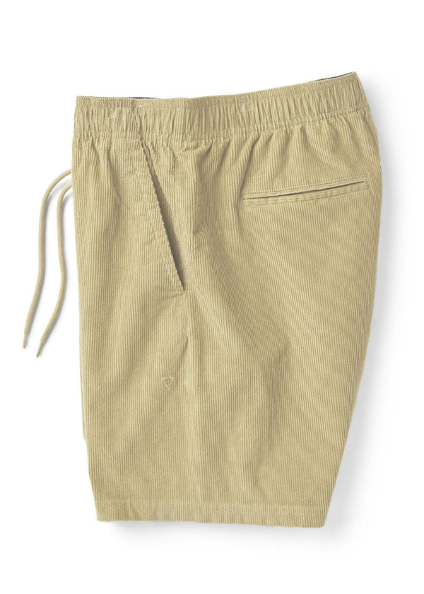 Vissla No See Ums Cord Eco 17" Elastic Walkshort in Light Khaki, view 4