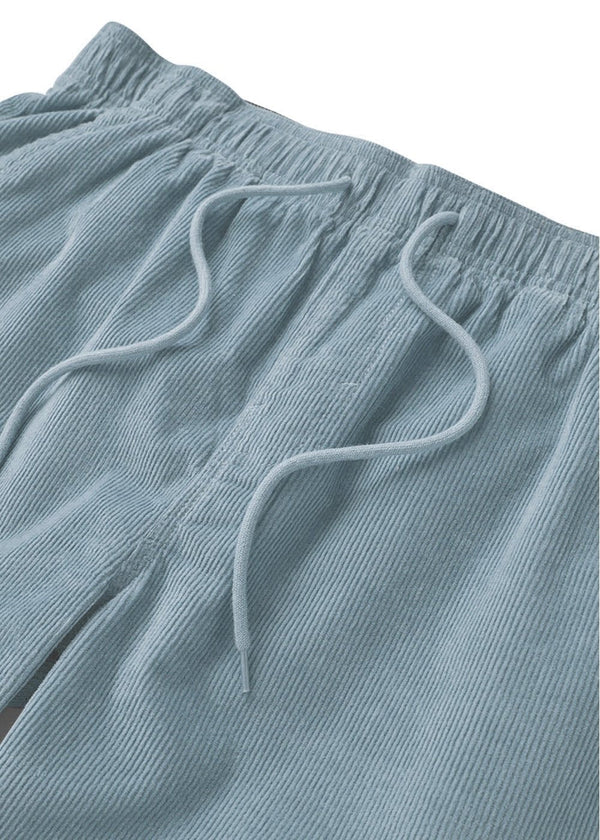 Vissla No See Ums Cord Eco 17" Elastic Walkshort in Faded Denim, view 4