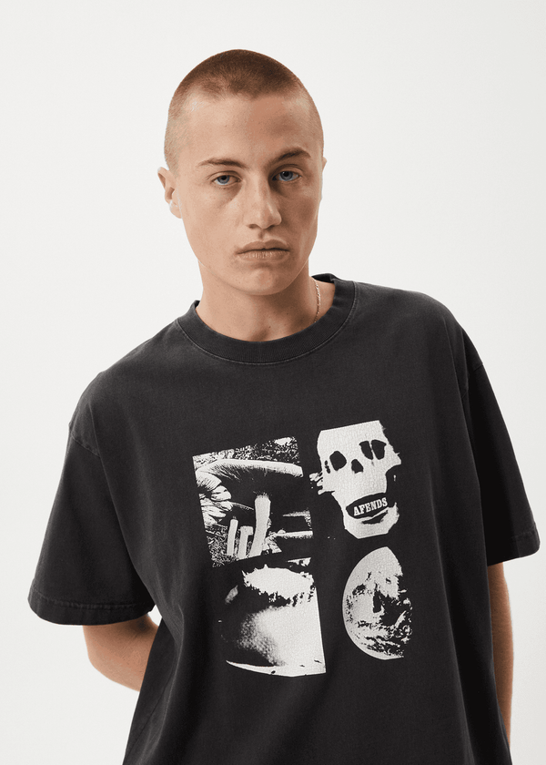 AFENDS New and Clear Heavyweight Boxy Tee