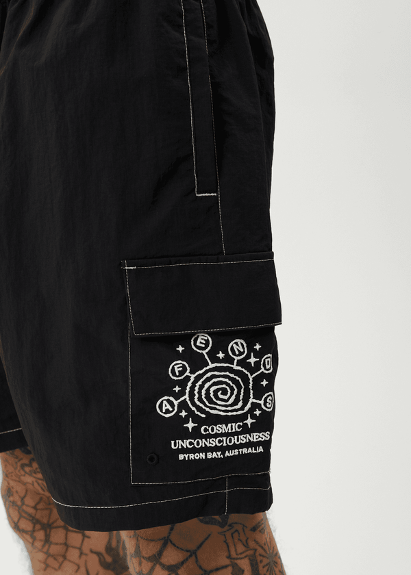 AFENDS Cosmic Cargo Baywatch Swim Short 18"