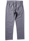 Vissla No See Ums Eco Elastic Pant in gun metal, front view.