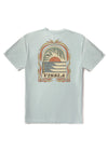 Vissla Canopy Cosmic Wash Tee in Coastal Blue