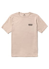 Vissla Tec Surf Farm Organic Tee in Bone, view 2