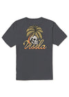 Vissla Skull Isle Organic Tee in Dark Denim