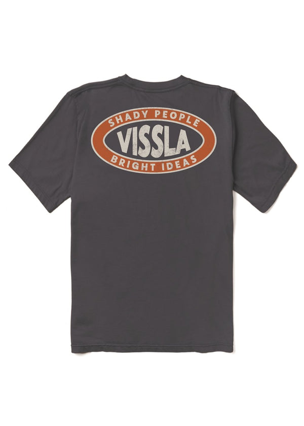 Vissla Sliders Organic Pkt Tee in Midnight