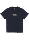 Vissla Shift Kicker Oversized Eco Tee in Black, view 2