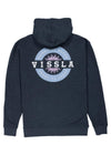 Vissla Drifting Away Eco Fleece Pull Over Hoodie in Black Heather
