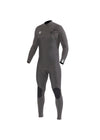 Front view of VIssla 7 Seas Comp 4-3 Chest Zip Full Suit in graphite.