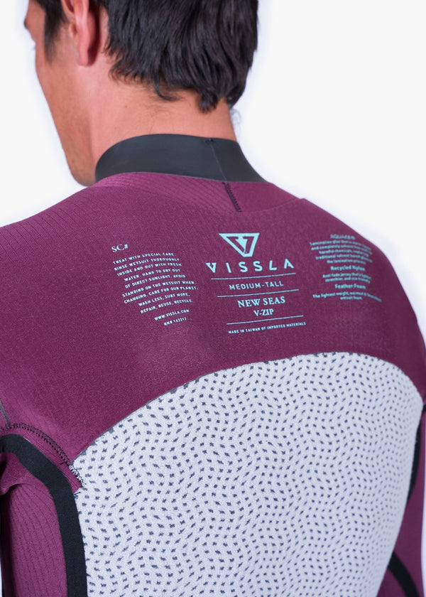 Vissla New Seas 4-3 U-Zip Wetsuit