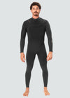 Vissla New Seas 3-2 U-Zip Wetsuit in Black 2