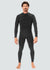 Vissla New Seas 3-2 U-Zip Wetsuit in Black 2